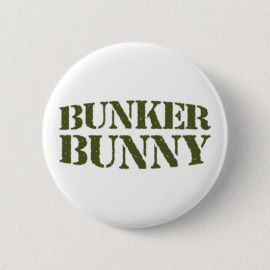 BUNKER BUNNY BUTTON (Vorderseite)