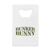 BUNKER BUNNY GELDBEUTEL FLASCHENÖFFNER (Rückseite)
