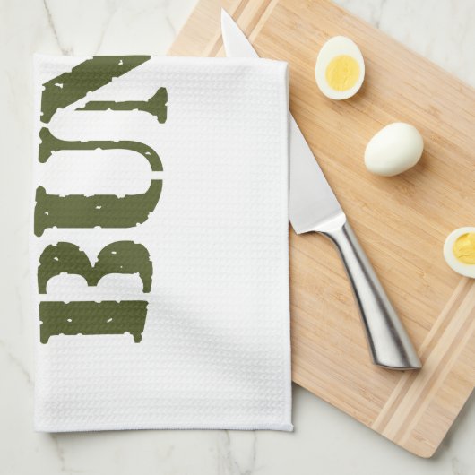 BUNKER BUNNY GESCHIRRTUCH (Viertel Falte)