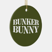 BUNKER BUNNY KERAMIK ORNAMENT (Rechts)