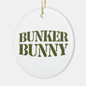 BUNKER BUNNY KERAMIK ORNAMENT (Links)
