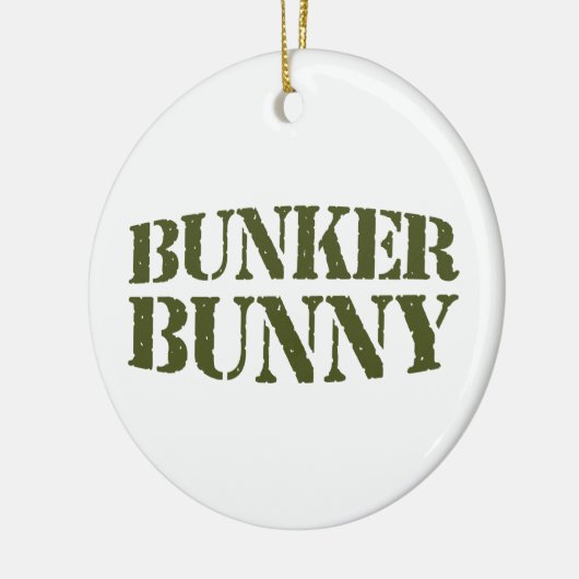 BUNKER BUNNY KERAMIK ORNAMENT (Links)