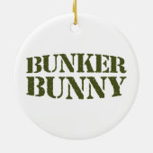 BUNKER BUNNY KERAMIK ORNAMENT (Hinten)