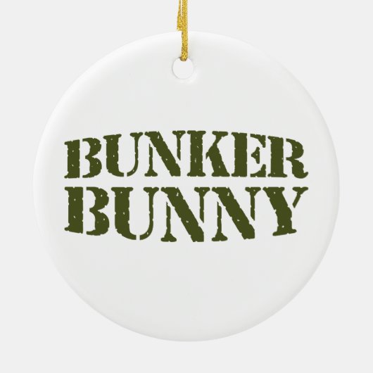BUNKER BUNNY KERAMIK ORNAMENT (Hinten)