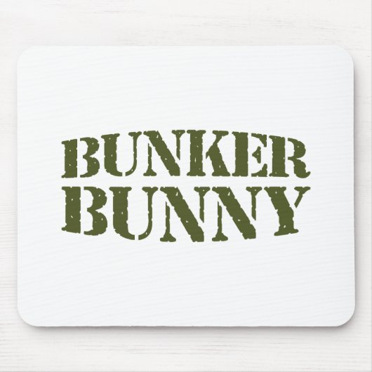 BUNKER BUNNY MOUSEPAD (Vorne)