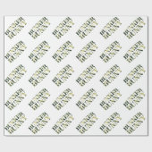 BUNKER CAMOUFLAGE / KAMOUFLAGE GESCHENKPAPIER (Flach)