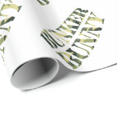 BUNKER CAMOUFLAGE / KAMOUFLAGE GESCHENKPAPIER (Rolleneckpunkt)
