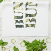 BUNKER CAMOUFLAGE / KAMOUFLAGE GESCHIRRTUCH (Gefaltet)