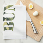 BUNKER CAMOUFLAGE / KAMOUFLAGE GESCHIRRTUCH (Viertel Falte)