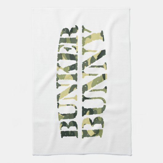 BUNKER CAMOUFLAGE / KAMOUFLAGE GESCHIRRTUCH (Vertikal)