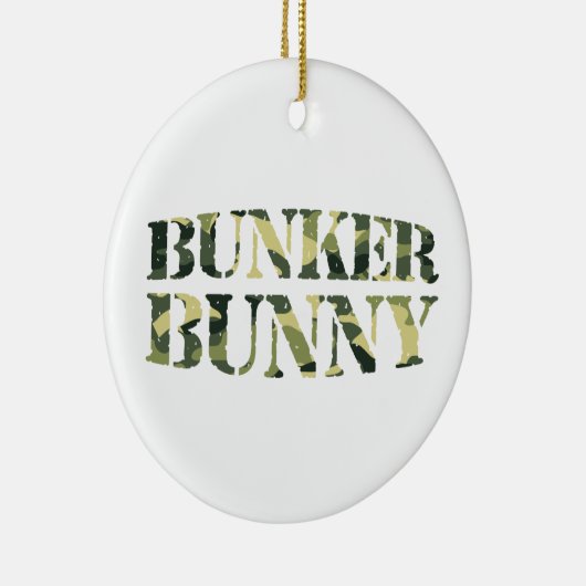 BUNKER CAMOUFLAGE / KAMOUFLAGE KERAMIK ORNAMENT (Rechts)