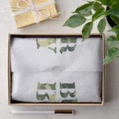 BUNKER CAMOUFLAGE / KAMOUFLAGE SEIDENPAPIER (Geschenk)