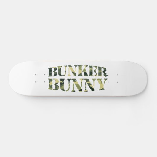 BUNKER CAMOUFLAGE / KAMOUFLAGE SKATEBOARD (Horizontal)