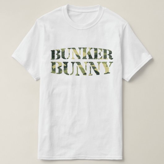 BUNKER CAMOUFLAGE / KAMOUFLAGE T-Shirt (Design vorne)
