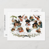 Bunker Hill Battle Portraits Postkarte (Vorne/Hinten)