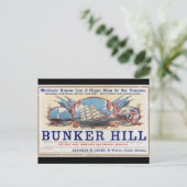 Bunker Hill Clipper Segeln 1853 Postkarte (Stehend Vorderseite)