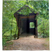 Bunker Hill Covered Bridge Duschvorhang (Vorderseite)