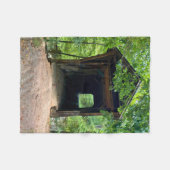 Bunker Hill Covered Bridge Fleecedecke (Vorderseite (Horizontal))