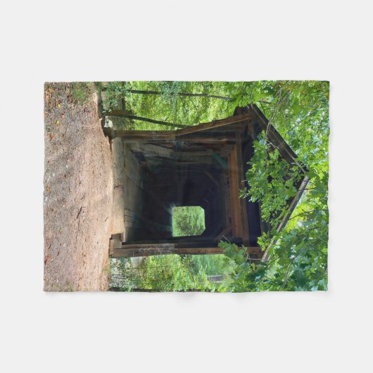 Bunker Hill Covered Bridge Fleecedecke (Vorderseite (Horizontal))