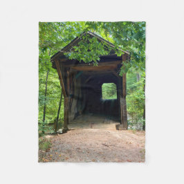 Bunker Hill Covered Bridge Fleecedecke