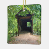 Bunker Hill Covered Bridge Keramikornament (Links)