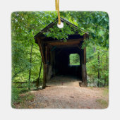 Bunker Hill Covered Bridge Keramikornament (Vorderseite)
