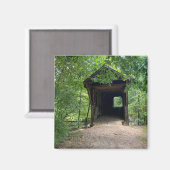 Bunker Hill Covered Bridge Magnet (Vorderseite/Rückseite)
