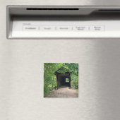 Bunker Hill Covered Bridge Magnet (In Situ (Geschirrspüler))