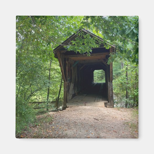 Bunker Hill Covered Bridge Magnet (Vorne)