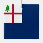 Bunker Hill Flag Keramikornament (Rückseite)