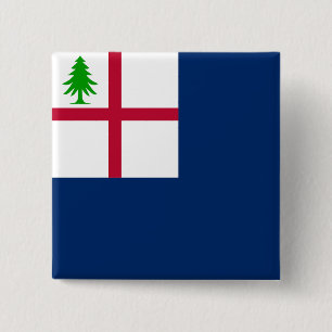 Bunker-Hill-Flagge Button