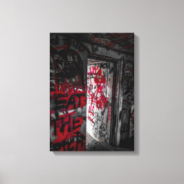 Bunker Leinwanddruck