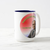 Bunkerbuster sind für Sissies. Zweifarbige Tasse (VorderseiteRechts)