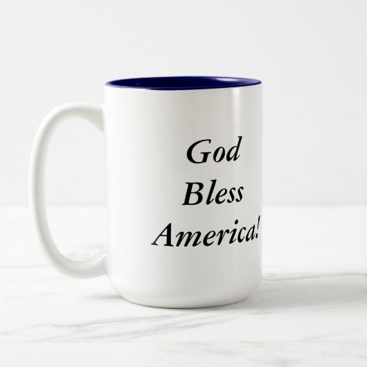 Bunkerbuster sind für Sissies. Zweifarbige Tasse (Links)