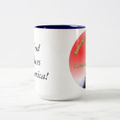 Bunkerbuster sind für Sissies. Zweifarbige Tasse (Mittel)