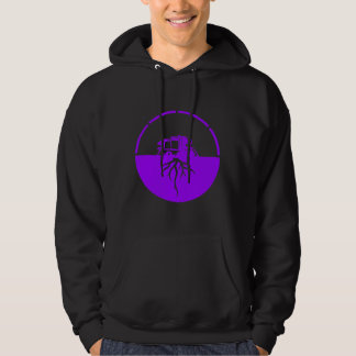 Bunkerlogo (lila) hoodie
