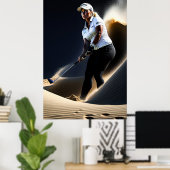 Bunkerproblem - Leinwand Art Print Poster (Heimbüro)