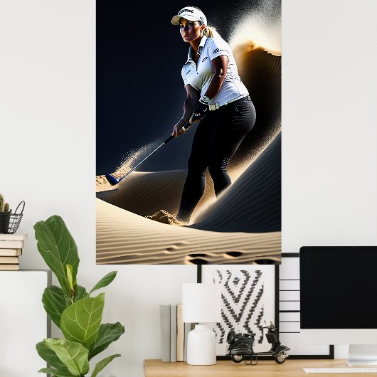 Bunkerproblem - Leinwand Art Print Poster (Heimbüro)