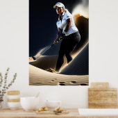 Bunkerproblem - Leinwand Art Print Poster (Küche)