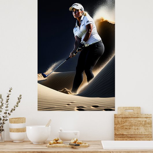 Bunkerproblem - Leinwand Art Print Poster (Küche)