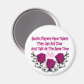 Bunkospieler haben Talent Magnet (Vorderseite/Rückseite)