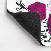 Bunkospieler haben Talent Mousepad (Ecke)