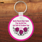 Bunkospieler haben Talent Schlüsselanhänger (Vorderseite)