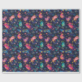 Bunne in Raumpackpapier Geschenkpapier (Flach)