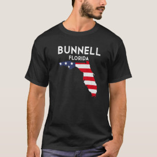 Bunnell Florida USA Staat America Travel Floridian T-Shirt