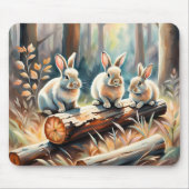 Bunnie in Forest Mousepad (Vorne)
