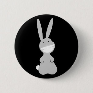 Bunnie Yay Button