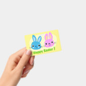 BUNNIEN "HAPPY EASTER" AUSWEIS (Handheld)