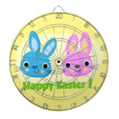 BUNNIEN "HAPPY EASTER" DARTSCHEIBE (vorne)