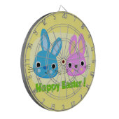 BUNNIEN "HAPPY EASTER" DARTSCHEIBE (Vorderseite Links)
